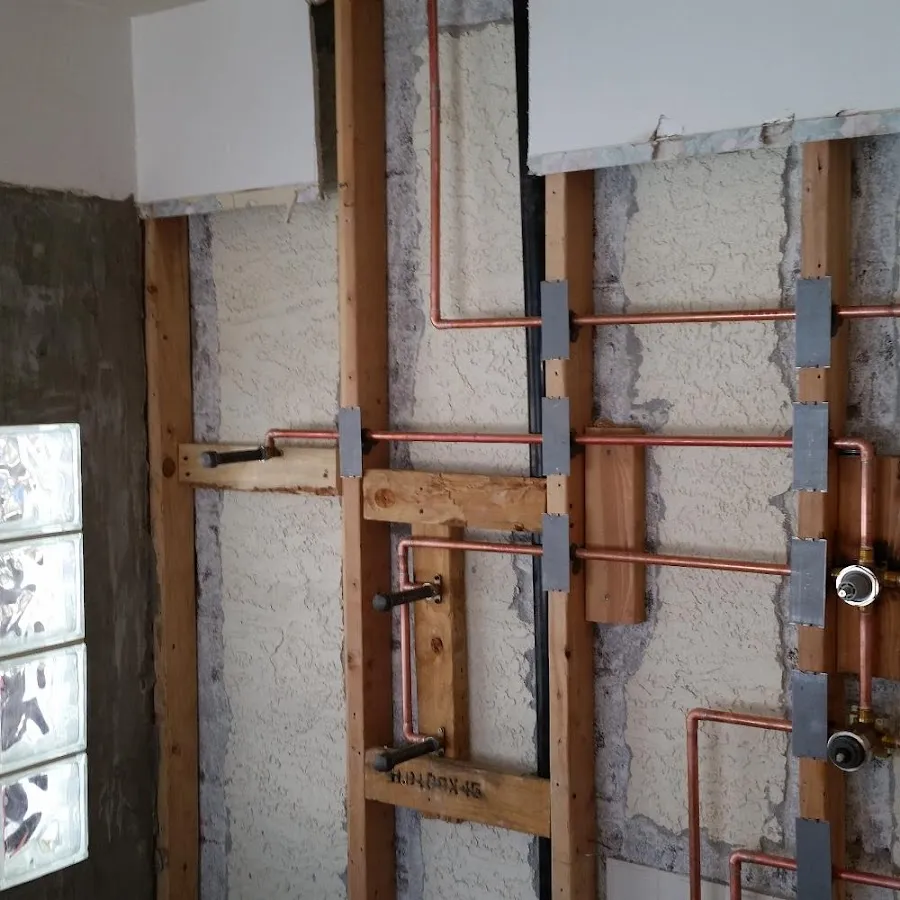 Copper pipe installation for Repiping in Wright